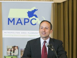 Barr Foundation President Jim Canales, MAPC's Sustainable Communities Consortium Final Event, May 21, 2014, Boston, Mass., courtesy Marilyn Humphries.