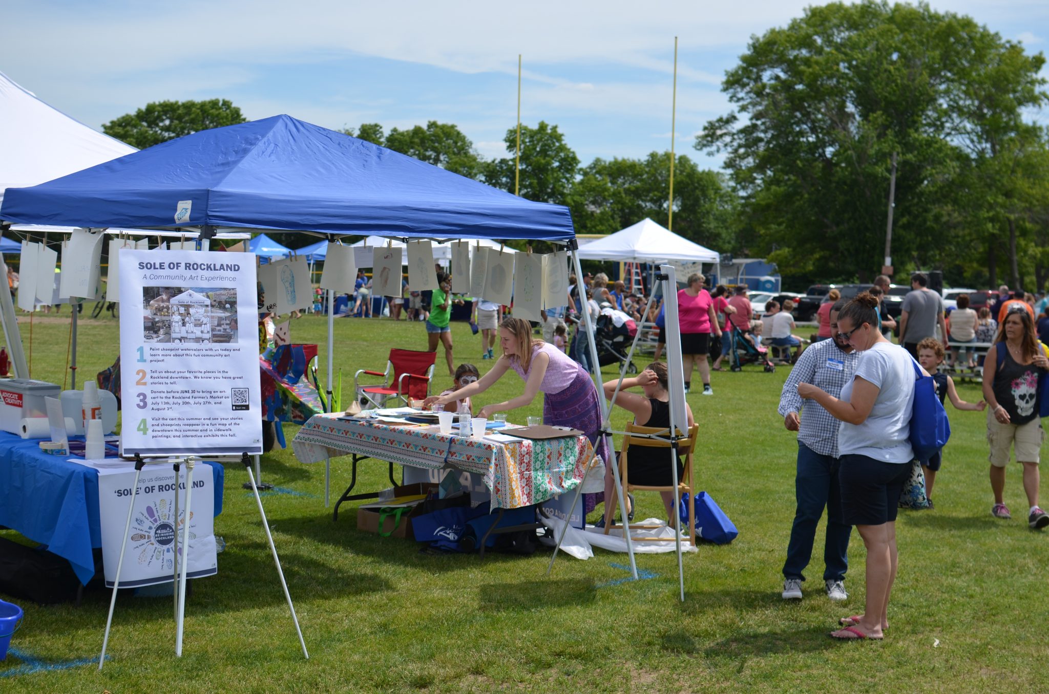 Sole of Rockland at Rockland Day! MAPC