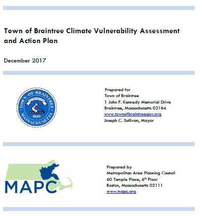 Braintree Climate Vulnerability Assessment Cover