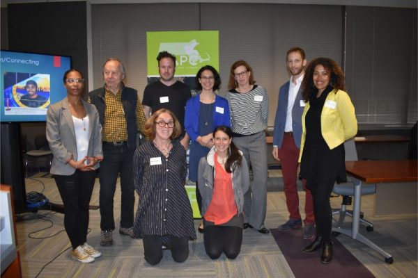 Artists at "Rails, Trails, Streets: Arts in Transportation" workshop