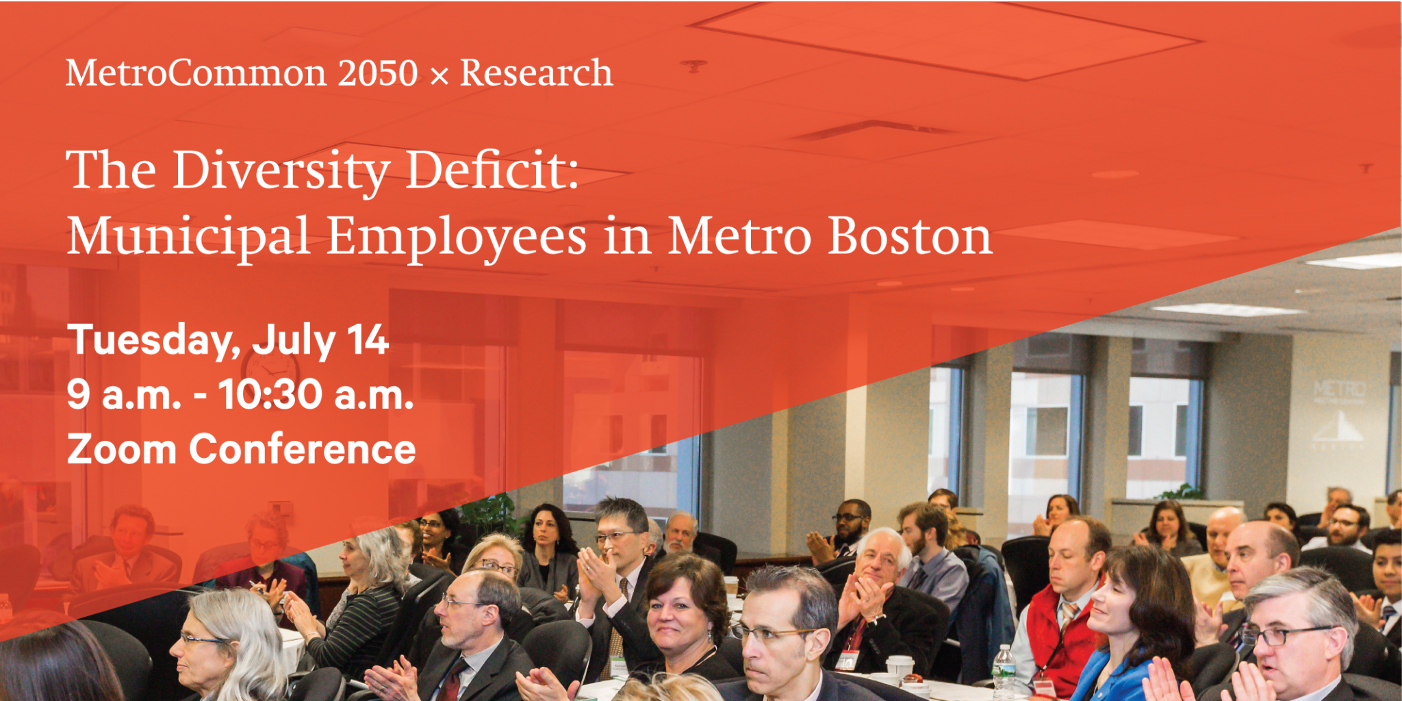 The Diversity Deficit: Municipal Employees in Metro Boston @ Online - Zoom
