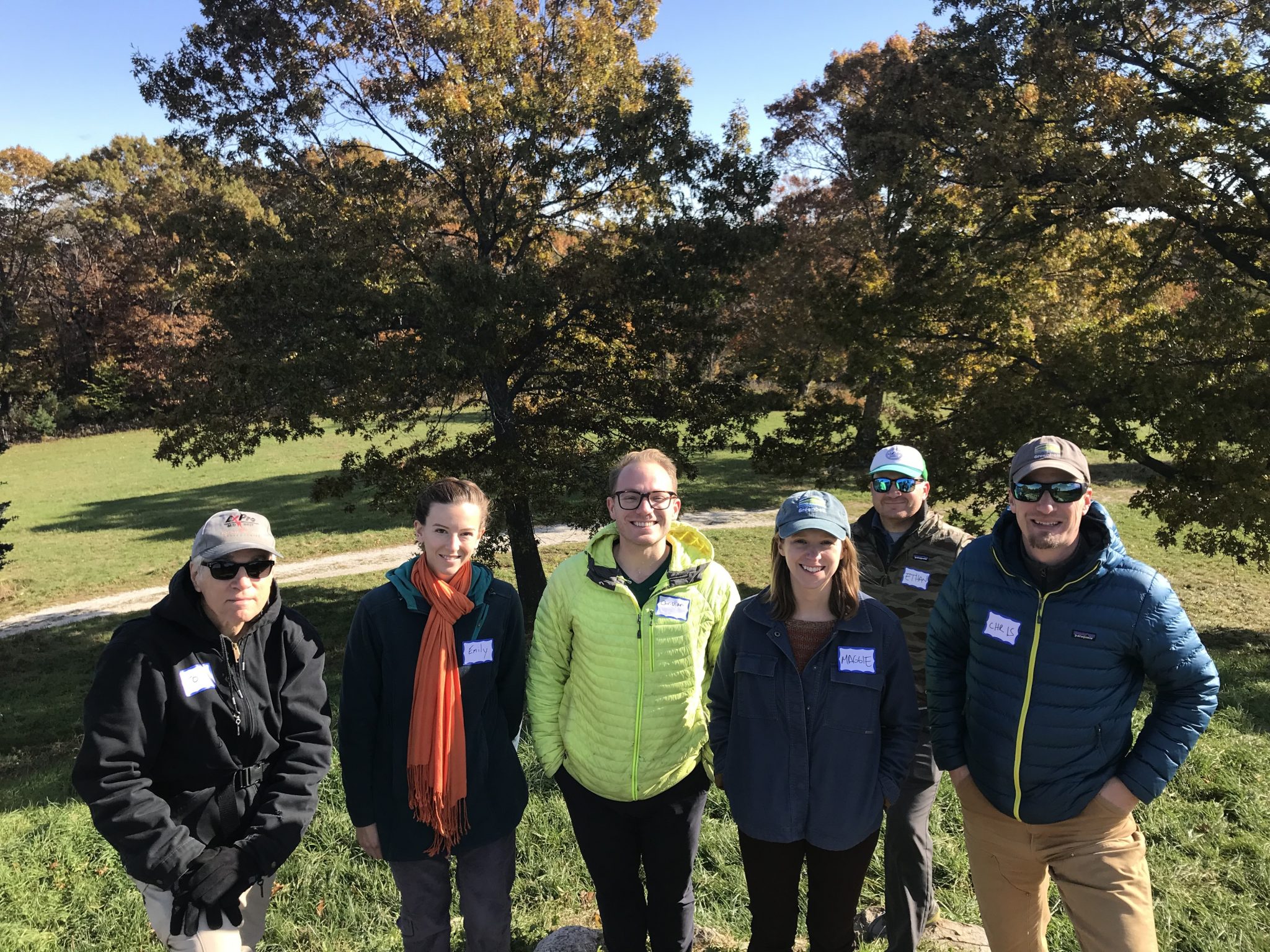 IMG_0340 NSTF Members and Essex County Greenbelt Staff pose for a photo.