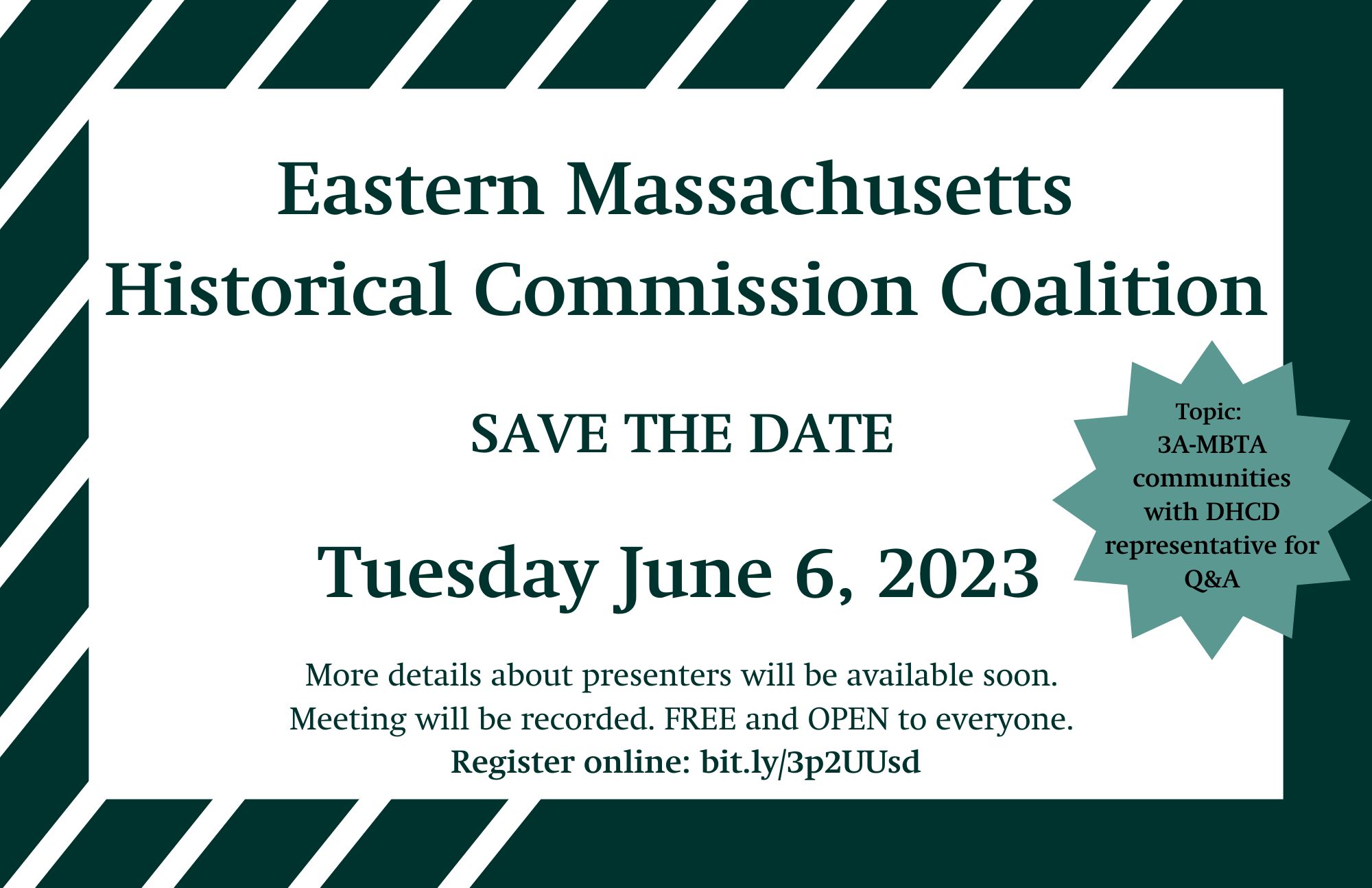 Eastern Massachusetts Historical Commission Coalition – MAPC
