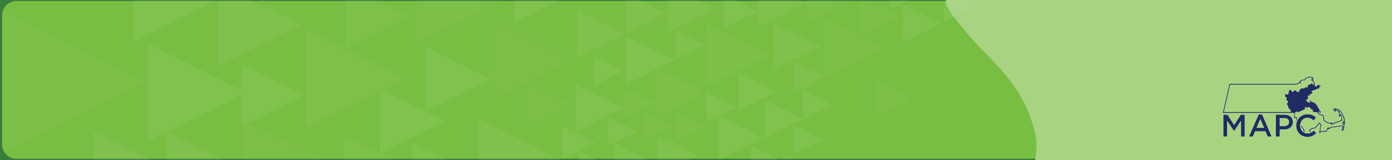 Decorative illustration header. Two different green tones, and the MAPC logo in blue is in the righthand lower corner.