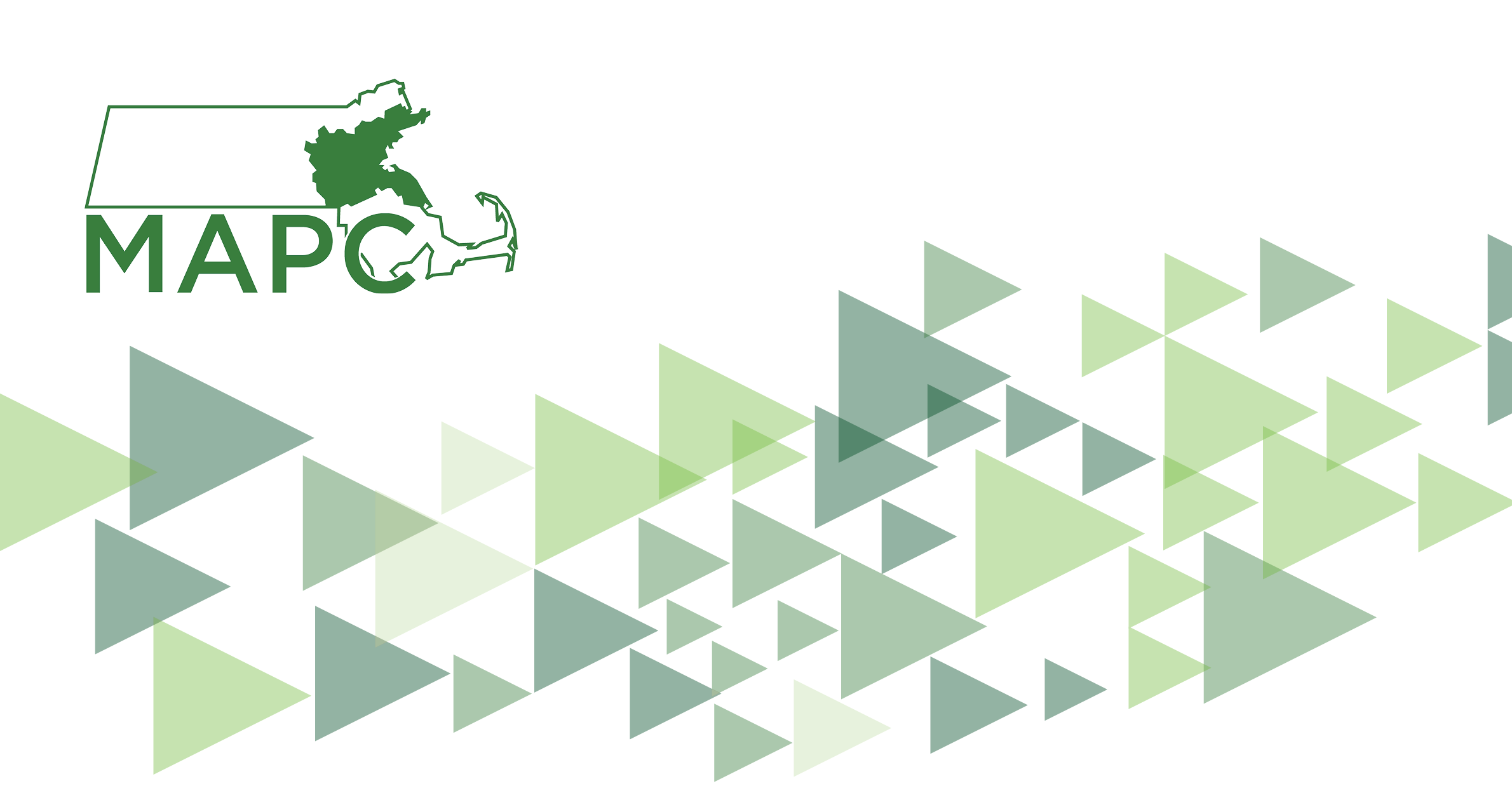 cropped-MAPCArrowHeader.png Purely decorative. Many arrows of all sizes in different shades of green scattered across a white background. A green version of the MAPC logo is in the top left.