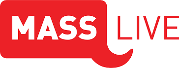 Mass Live logo The logo of the news outlet MassLive. "Mass" appears in white lettering in a red word bubble; "Live" is lettered in red and capitalized.