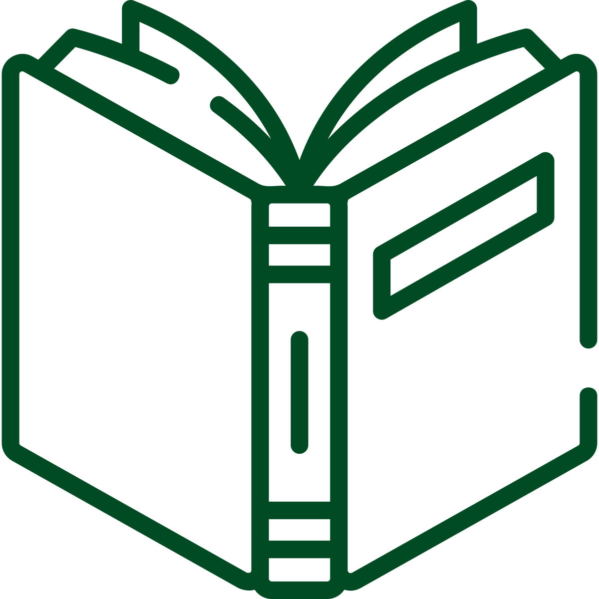 Open book icon.