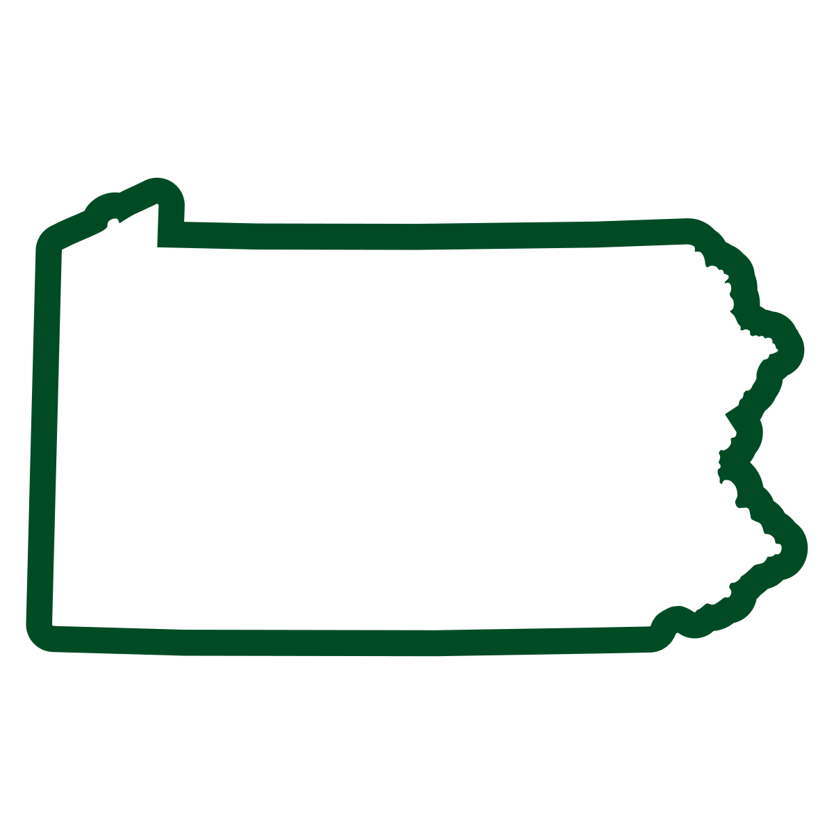 Icon of the state of Pennsylvania.