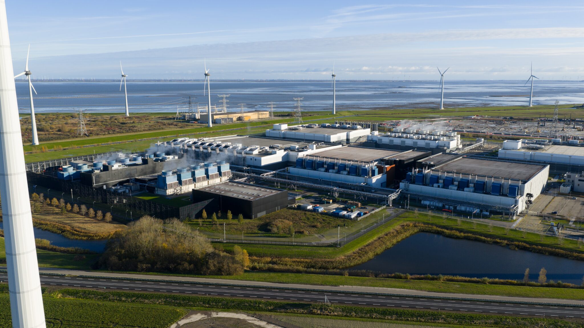 Eemshaven Data Center Aerial View