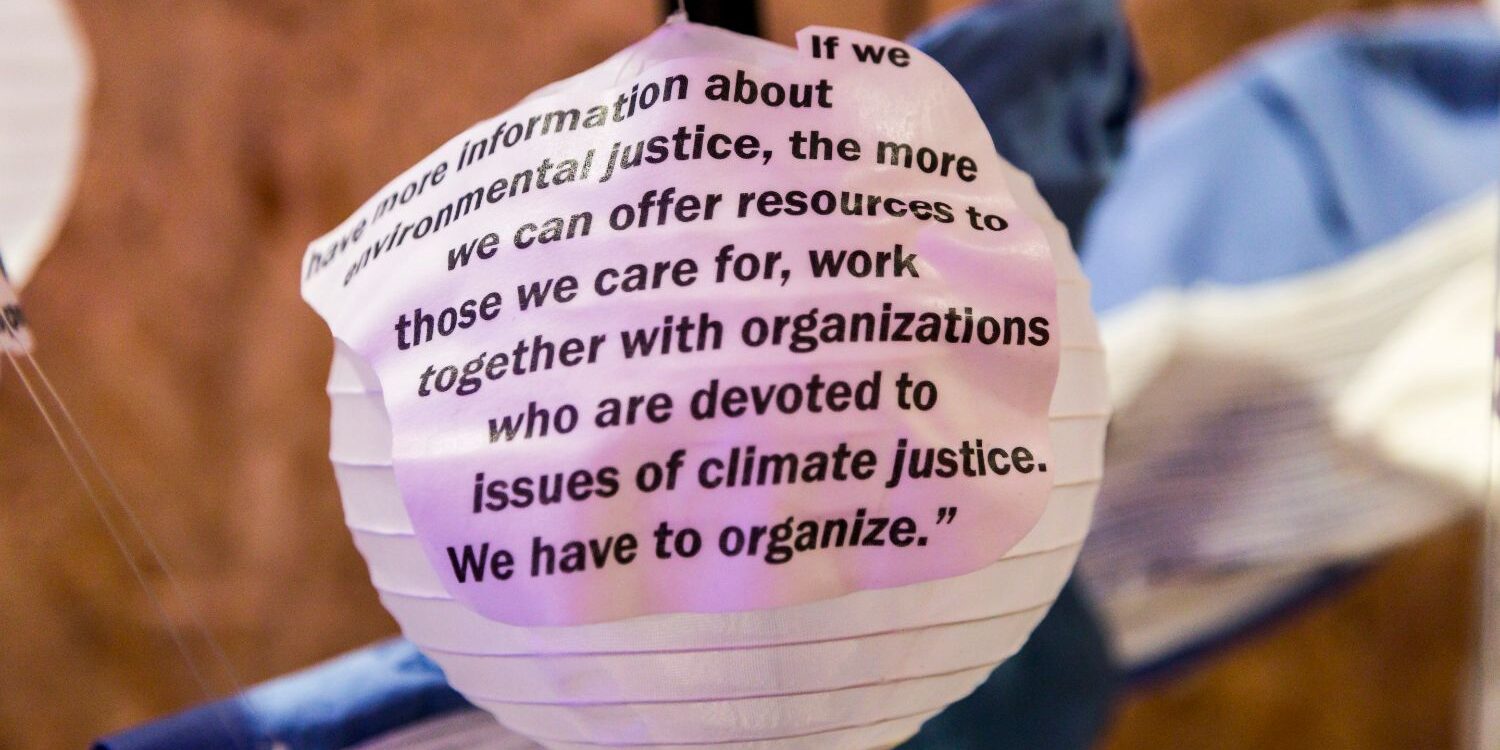 191211CLENF001 MAPC MetroCommon 2050 Clean Energy Climate Equity Forum Schools of Thought Installation