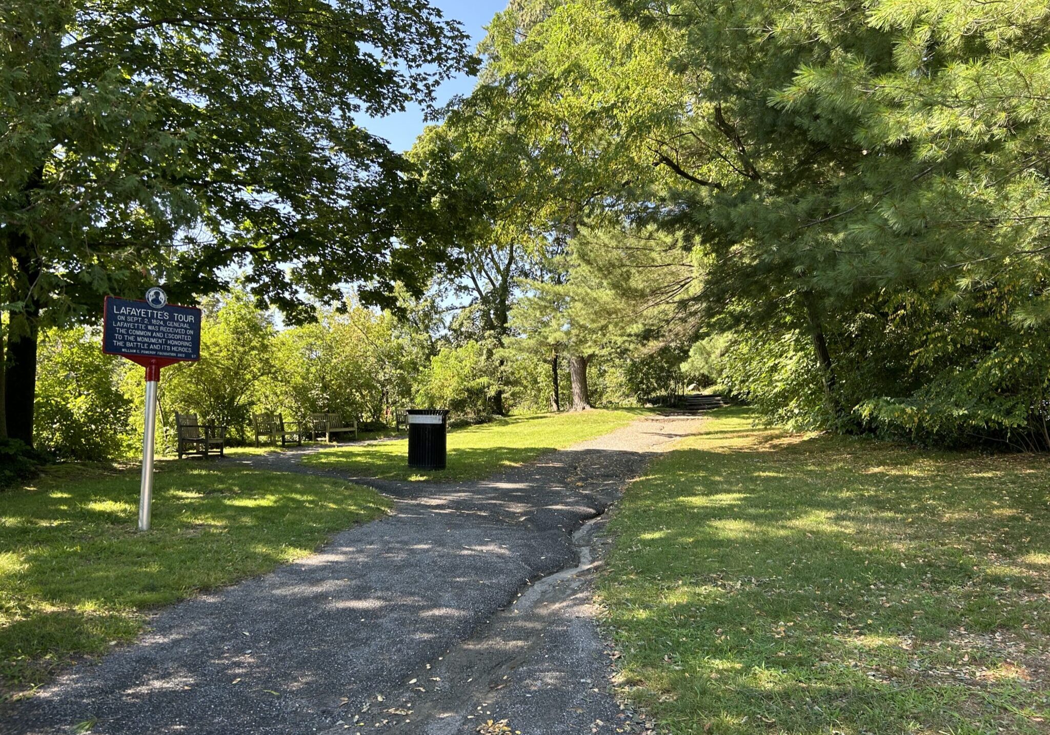 A park in Lexington, Massachusetts